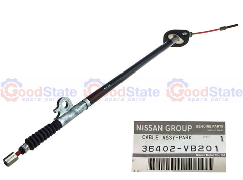 Nissan Patrol GU Y61 Wagon Front Hand Brake Cable Top