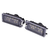 Fiat 500, Dodge Viper, Jeep Grand Cherokee LED License Plate Lights