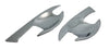 Mitsubishi L200 Triton 2 x Door Handle Bowl Cup Covers Chrome (2019-2020)