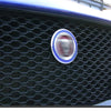 Jaguar XE XF F-PACE 1pc Red Front Grille Logo Sticker Cover Circle Trim fit