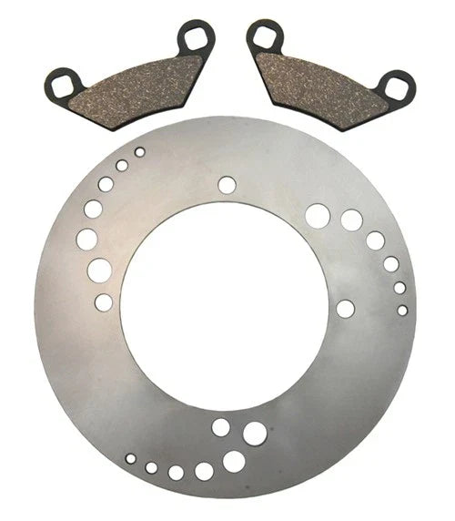 Polaris Sportsman 1000 2 x Disc Brake Rotor & Semi-Metallic Brake Pads