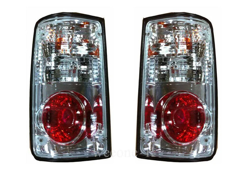 Toyota Hilux MK3 2 x Crystal Donut Tail Lights (1989-1997)
