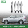 Honda Fit Jazz GK5 GP5 2014-2018 Silver Tone Car Door Handle Cover Trim