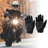 Motorcycle 1 Pair Motorcycle Gloves Breathable Cycling XXL Black Blue Polar Fleece