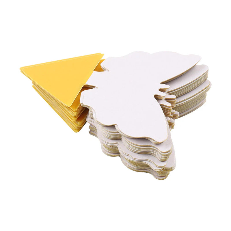 Indoor Outdoor Use - Gnat Killer Traps 50pcs Sticky Fruit Fly Traps
