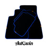 BMW X6M Series F86 SUV with Blue Trim AutoWin Black Floor Mats (2015-2019)