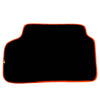 BMW 8 Series G15 Coupe 2018-2024, Orange Trim AutoWin Black Floor Mats