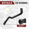 Ford B-Max Fiesta 2008-2023 - Black 1 x Piece Heater Hose