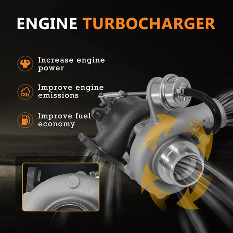 Isuzu NPR 4.8L 4HE1XS Diesel (1998-2004) w / Gasket Turbocharger