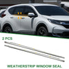 Honda CR-V 2 x Front Left & Right Weatherstrip Window Seals (2017-2023)