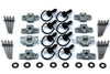 Yamaha Honda 8x D-ring dzus lock fairing set
