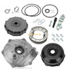 Honda Rancher Rear Brake Drum Hub Plate Cover Shoes Bearing Seals 14-24