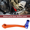 Bosuer 125 Orange Lever Folding Motorcycle Gear Shifter Lever 1 Pc