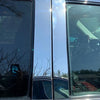 Chevrolet Cruze 6 x Chrome Pillar Trim Door Covers (2015–2016)