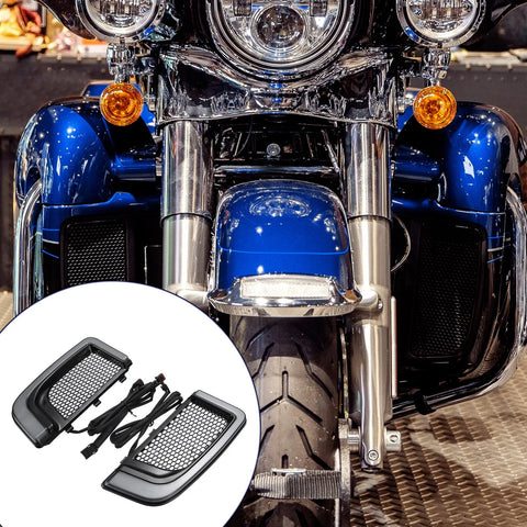 Harley Road Glide Street Set Motorcycle Fairing Lower Grills Turn Signals