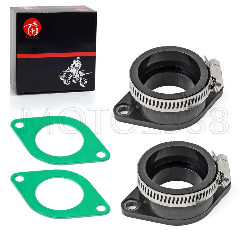 HONDA CB360G CB360T CB360 Carb Mounting Boots Intake Boot Clamp (1973–1976)