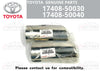 LEXUS SC430 UZZ40 2 x Exhaust Tail Pipe Baffle Tips LH RH (2002–2010)