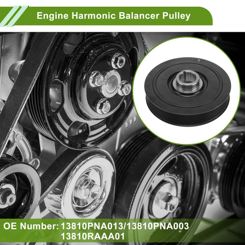 Honda Element Harmonic Balancer Crankshaft Pulley (2003-2011)