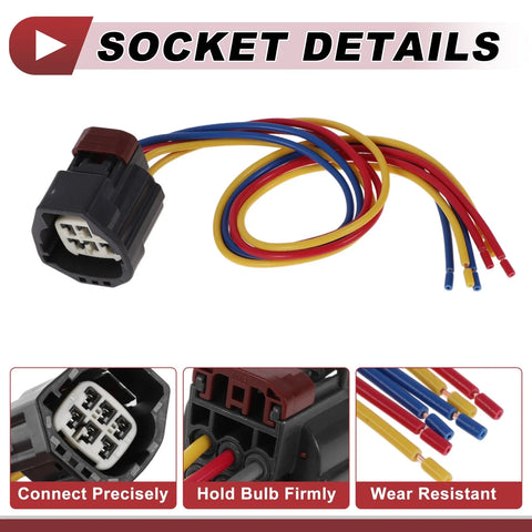 Dodge Nitro Taillight Socket Wiring Harness (2007-2011)