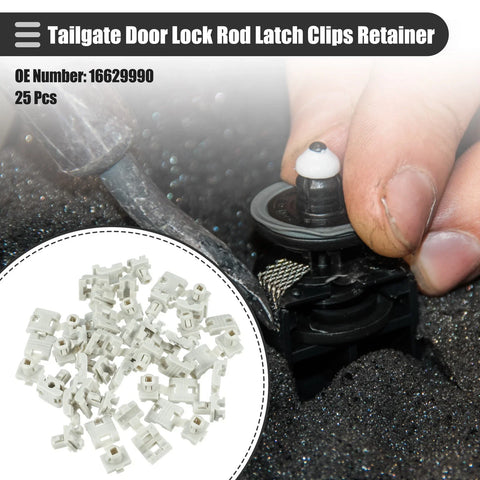 Chevrolet 25 x Tailgate Door Lock Rod Latch Clips (No.16629990)