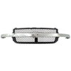 Grille Assembly Black with Chrome Center Bar For 2001-02