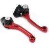 Kawasaki KX450F Dirt Clutch Brake Levers RED (2006-2012)