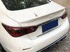Infiniti Q50 Sedan 4DR Unpainted ABS Rear Spoiler OE Style Wing (2014-2024)