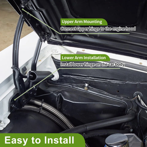 Nissan Altima Hood Hinges 1 Pair (2019-2024)