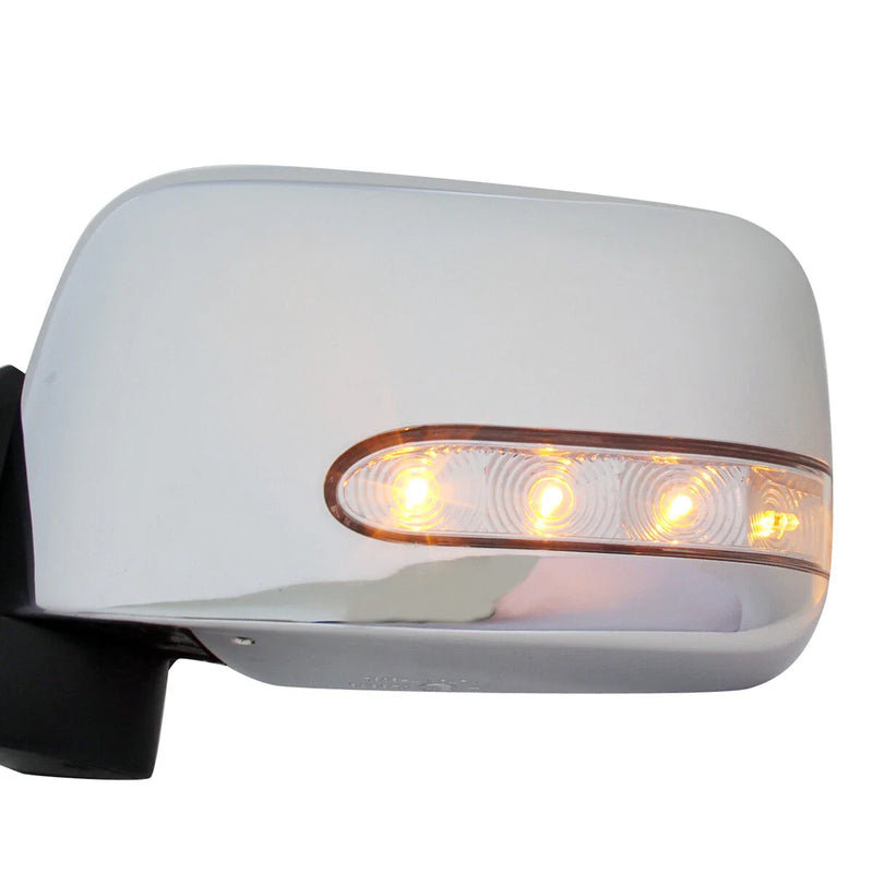 Nissan D22 Navara 1997-2004 Chrome Electric Door Mirror