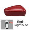 Mazda 6 Door Wing Mirror Cover Cap Shell Red (2018–2022)