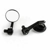 CNC Motorcycle Cafe Racer 3" Round Rearview Mirror