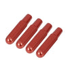 Mercedes-Benz 4 Pcs Aluminum Alloy Door Lock Knob Pins Red