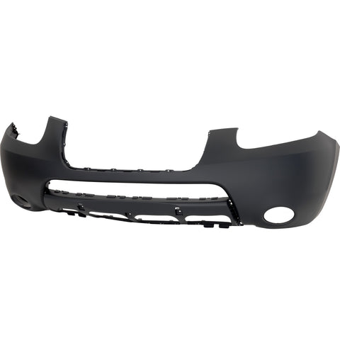 Front Bumper Cover For 2007-2009 Hyundai Santa Fe w/ fog