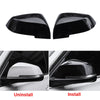 BMW 3 Series F30 F32 F35 2013-2018 Black Add-on Side Mirror Cover Caps