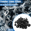 Honda - Plastic Black Automotive Clips Fender Liner Clips 20 x