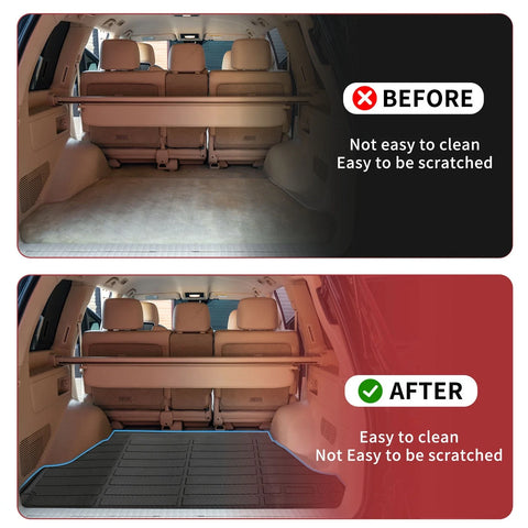Jeep Wrangler 4XE 4 Door TPE Cargo Liner Trunk Mat (2021-2024)