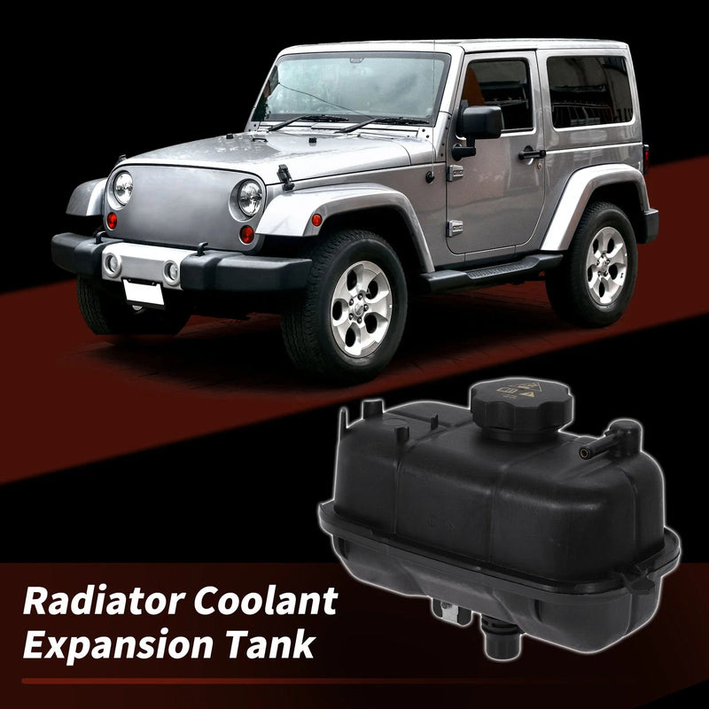 Jeep Wrangler 2.0L L4 Coolant Expansion Reservoir Tank (2019-2023)