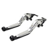 Yamaha FJR 1300, XJR1300 CNC Silver Extendable Brake Clutch Levers (04-20)