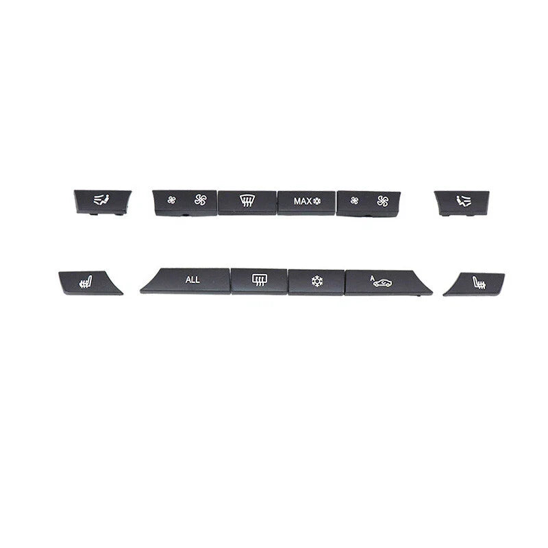 BMW 5 SERIES Center Console Air Conditioning Control Switch Buttons Set