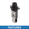 BMW 318i Mass Air Flow Sensor Plastic 1.9L (1996-1998)