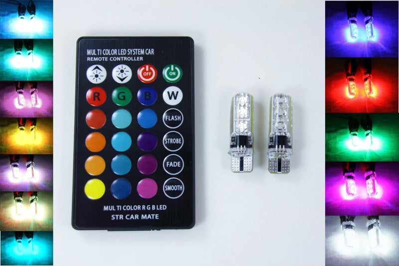 Ford Everest EcoSport Multi-Color LED Parkers with Remote Control (2015-2023)