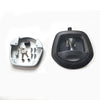 Trailer Toolbox Black Recessed Folding T Lock Handle (Drop T Whale Tail)