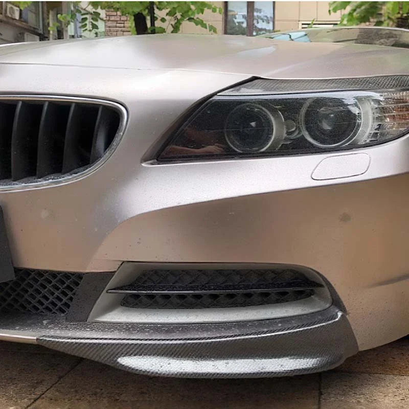 BMW Z4 E89 2009-16 Real Carbon Fiber Front Bumper Splitter Side Corner Cover