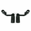 Harley 1 1/4" 32mm Long Angled Highway Bar Footpegs Mount