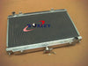 Nissan Silvia S14 S15 200SX Aluminum Radiator + Red Silicone Hose