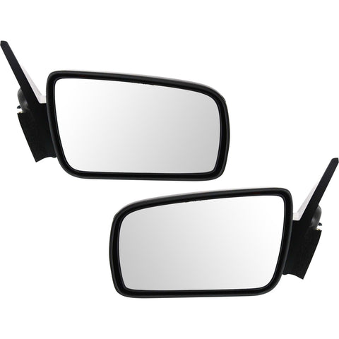 Set Of 2 Mirror Power For 2005-2009 Ford Mustang Left And
