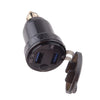 BMW - Voltage Meter Dual USB Adapter Charger Socket (Fits Various Models)