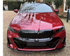 BMW 5 Series 2 x Gloss Black Front Bumper Spoiler Lip Splitter (2024)