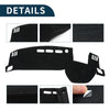Nissan X-Trail T33 (2022-2024) Black 1 Set Dashboard Cover Mat