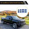 GMC Sierra Blue Light Switch Knob Cover Ring (2014 - 2018)